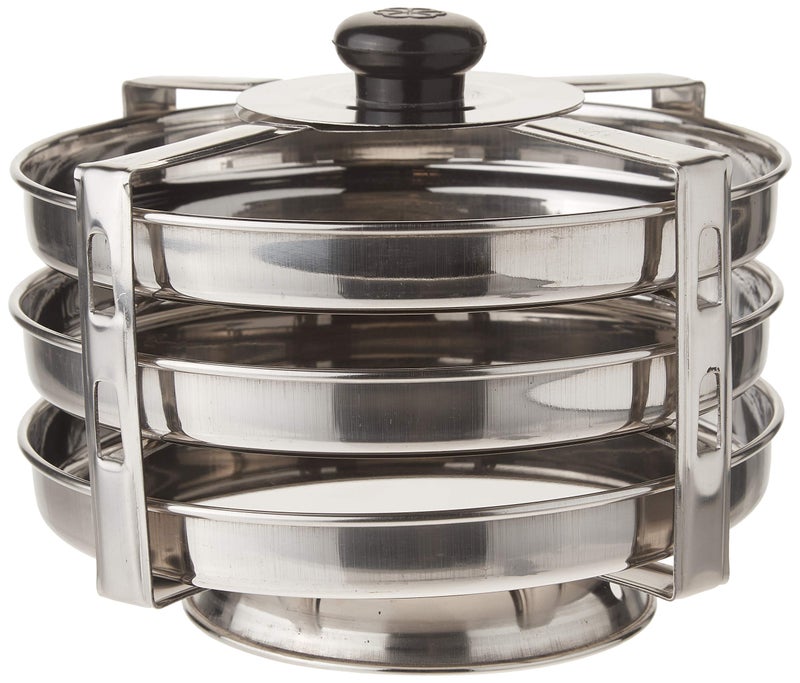 T TABAKH Tabakh Food Container Stackable Stainless Steel Pressure Cooker Steamer Insert Stand - For Instant Pot 6qt & 8qt - Image 2